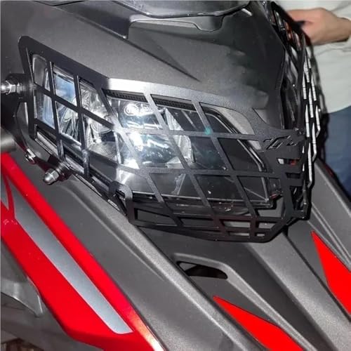 Cache calandre phare moto TRK502X 2022 protection optique