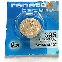 1 x Renata 395 Swiss Made Lithium Coin Cell Battery SR927SW