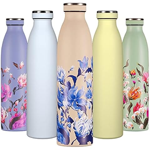 B2DO Bouteille Isotherme 750ml Beige Ciel Cover