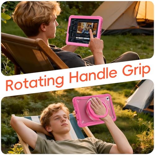 Funda Samsung Galaxy Tab A11 anticaídas con asa de mano para niños 3