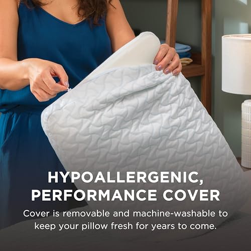 Tempur-Pedic TEMPUR-Cloud® + Cooling Pillow, Standard - 2-Pack by Tempur-Pedic - Used condition - Image 9