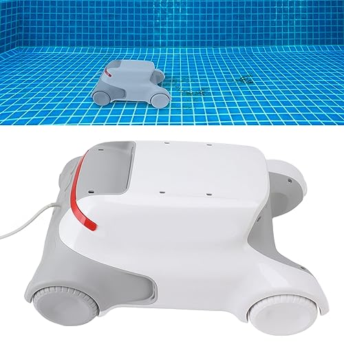 Aspirador de pó de Piscina, Limpador de Piscina Robótico Sem Fio Eficiente Planejamento de Caminho d