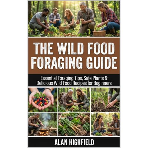 The Wild Food Foraging Guide Audiolibro Por Alan Highfield arte de portada