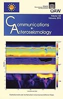 Communications in Asteroseismology Volume 160 2010 3700167989 Book Cover