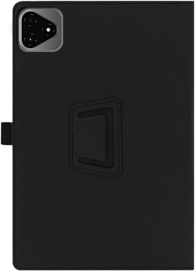Compatible with Alldocube iPlay 60 Pro 11-INCH Tablet case, Full Coverage Ultra Slim PU Leather Cover Case Folding Stand Cover Protective Tablet Cover with Hand Strap Magnet (Black)