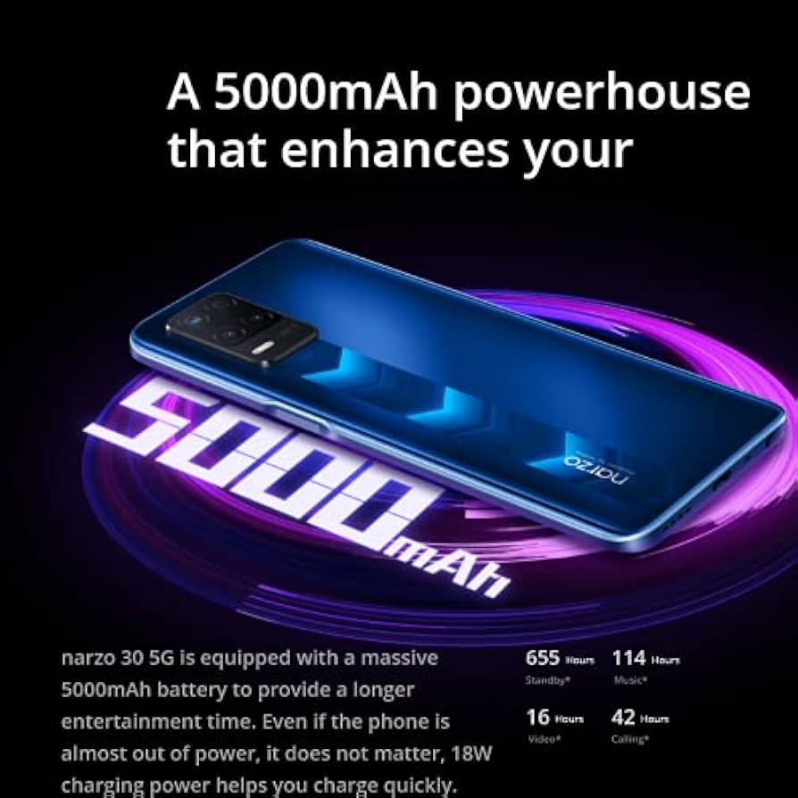 スマートフォン本体 ANDROID - realme narzo30 5G 4GB/128GB Android11 Amazon.com: realme Narzo 30 desbloqueado 4GB 128GB