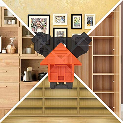 Corner Clamps, 90 Degree Right Angle Clamps, Adjustable Swing Corner Clamp, Woodworking Corner Clip Fixer For Welding, Drilling, Making Cabinet, Drawers, Photo Frames, Wooden Diy Project (4Pcs) #TOP5