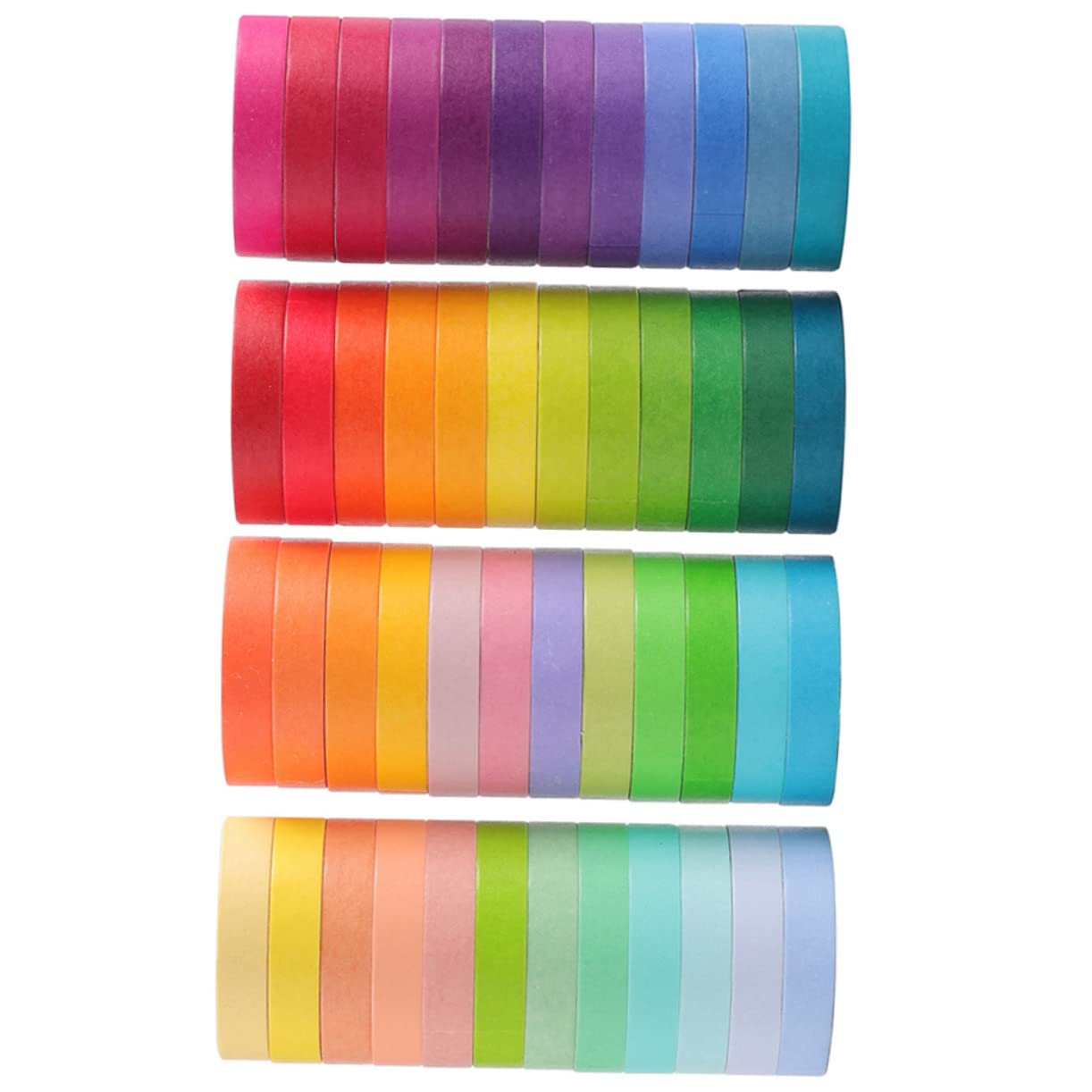 TEHAUX 144rollos Cinta De para Manualidades y Scrapbooking para y Decoración De