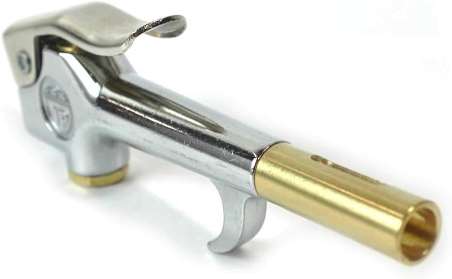 Interstate Pneumatics B306 OSHA Compliant Safety Air Blow Gun with Safety Brass Tip BT6S