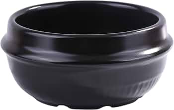  黒壺印　蓋付きボウルJusper Soup Boul Amazon.com | BOSILI Large Korean Stone Bowl Dolsot Bowl Stone Pot