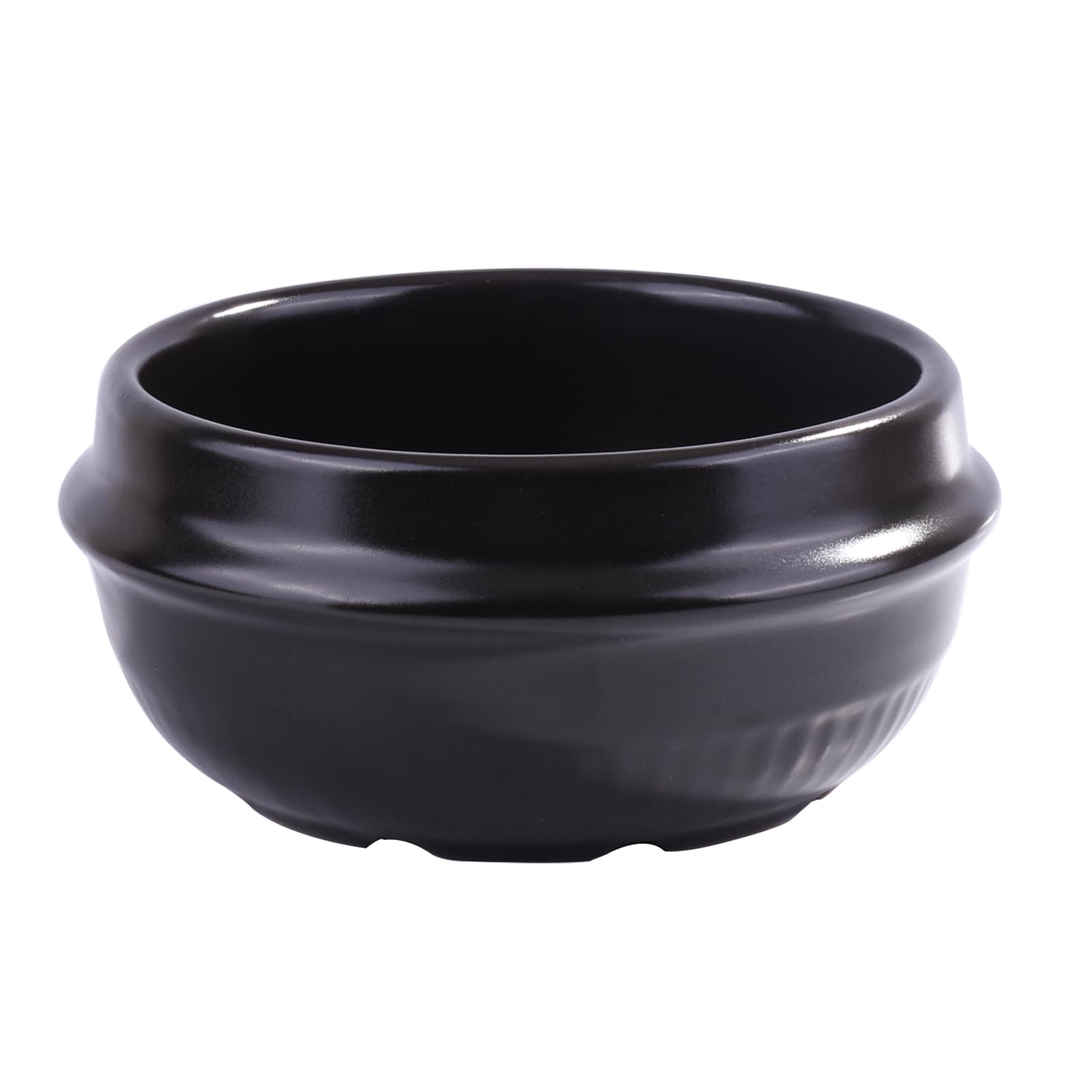 Bol En Pierre Coréen Dolsot Medium Avec Couvercle - Céramique Haute Qualité Pour Bibimbap Sizzling Et Soupes Chaudes