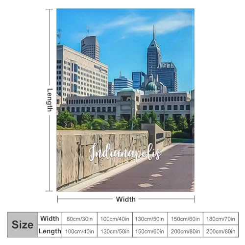 Plaid Indianapolis idée cadeau confort pour maman et père