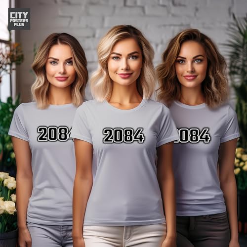 T-shirt femme 2084 gris chiné qui ne se déforme pas au lavage - 7