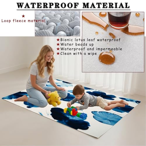 Tapis lavable en machine et imperméable pour cuisine et salon - 3