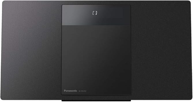 Panasonic SC-HC412   Micro Chain Music for Home Use, Black, Monotone, 40 W, 8 cm, DAB+,FM.