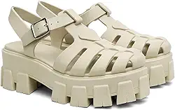 Sandália Feminina Tratorada Confortável Fisherman Aranha