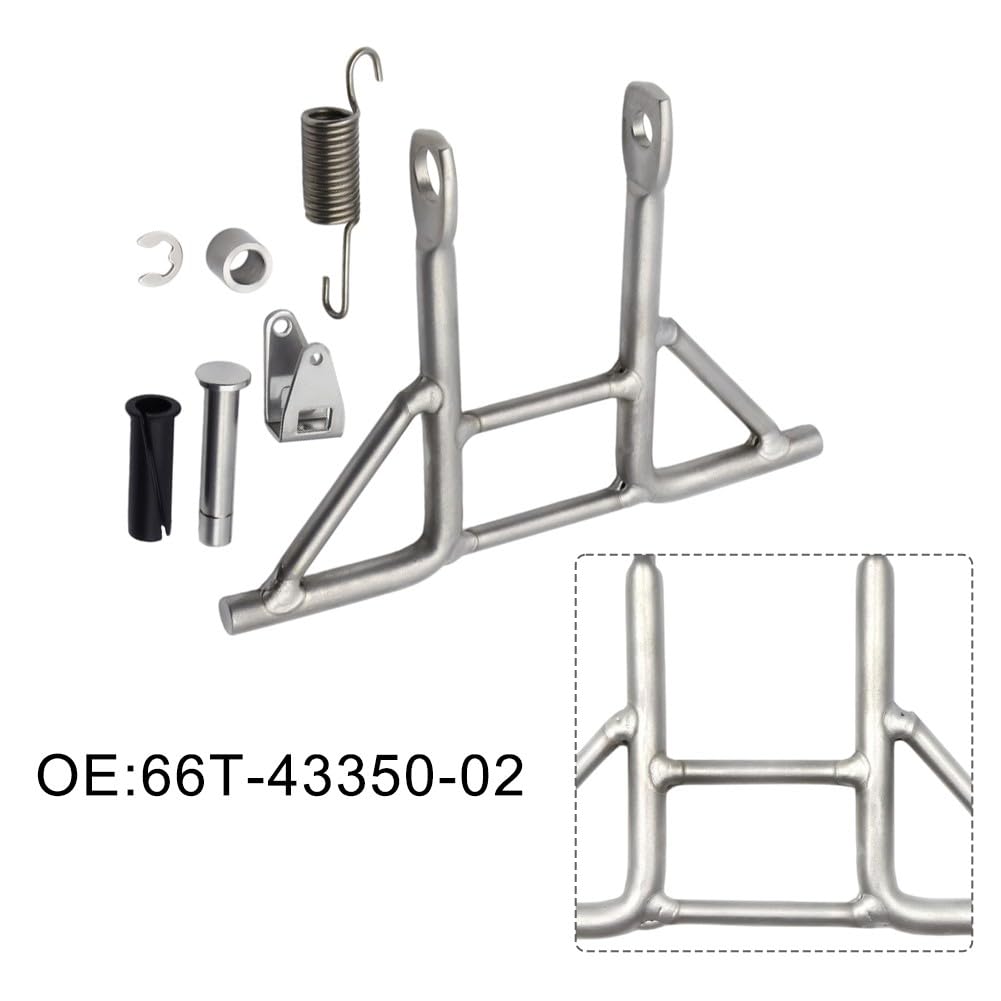ReachMall Gruppo ricevitore per T40 2 tempi 40HP, OEM 66T-43350-02 resistente alle alte temperature, adatto per motori fuoribordo F25 2001-2015