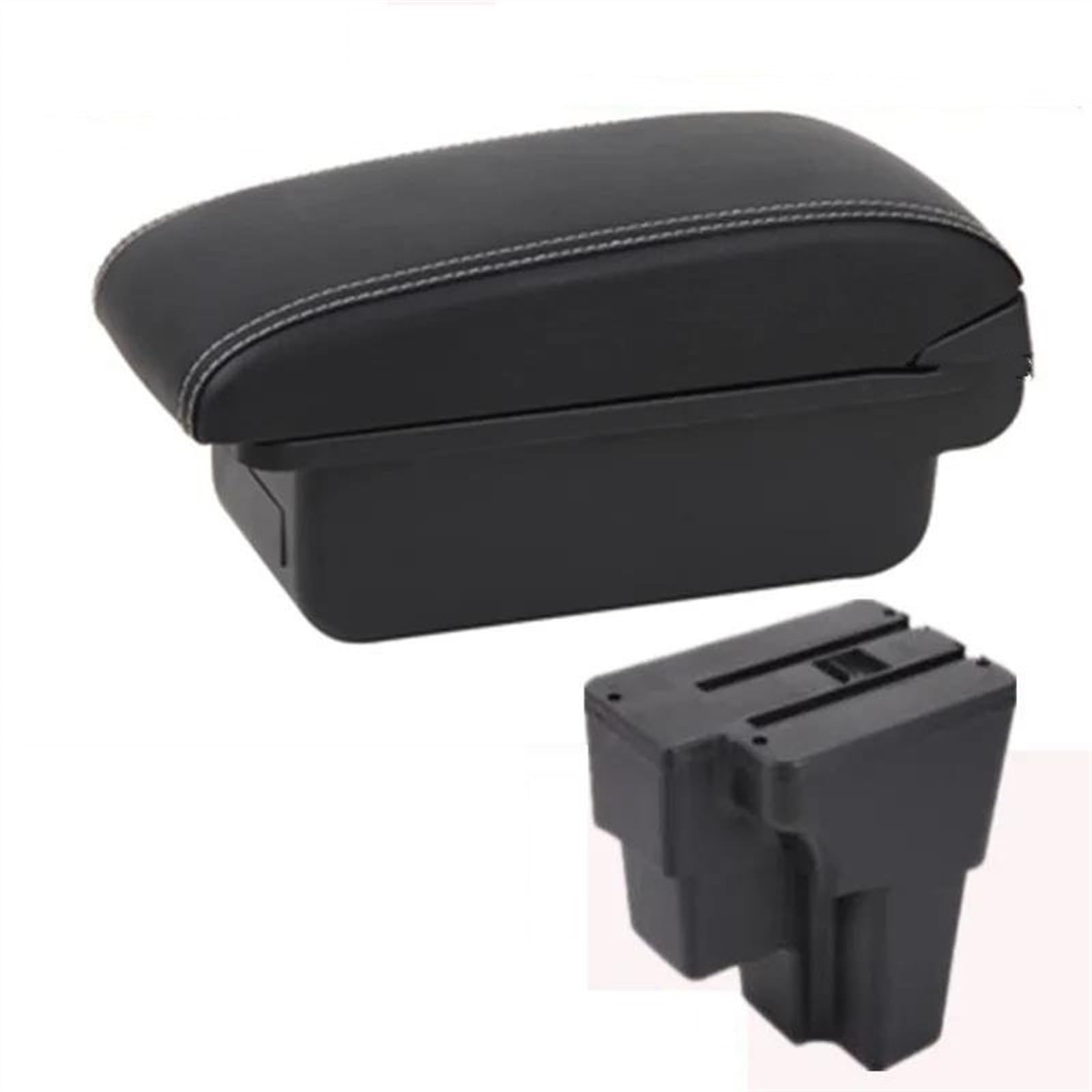 Ysdsls A3 White Line No Usb Car Armrest Box Storage Europe South Retrofit Accessories For Stonic For Rio Lx For Cerato 2015-2024