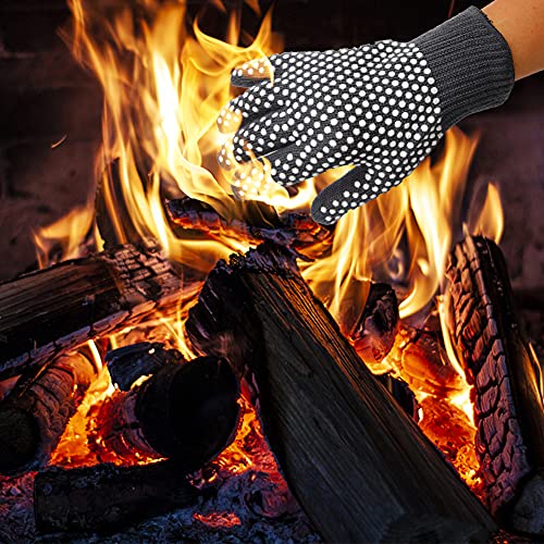 Bbq Grill Glove, Pot Holder Oven Mitts (1Pcs) Heat Resistant Cooking Glove, Fireproof Resistant Designed Oven Glove For Welding, Barbecue #TOP6