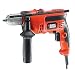Produktbild Stanley Black+Decker Schlagbohrmaschine, Bohrhammer (710W, 13 mm Schnellspannbohrfutter, Spindelarretierung, konstanter Rechts-/Linkslauf, Griffgummierung, inklusive Zweihandgriff) KR714CRES