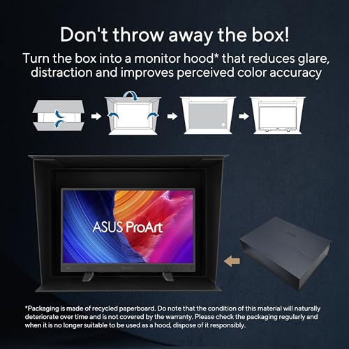 ASUS ProArt PA16USV 15.6 Inch 4K HDR-10, SDI, USB-C Professional Monitor - image 8