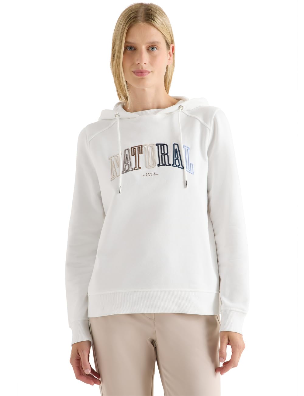 Cecil Damen Hoodie mit Wording