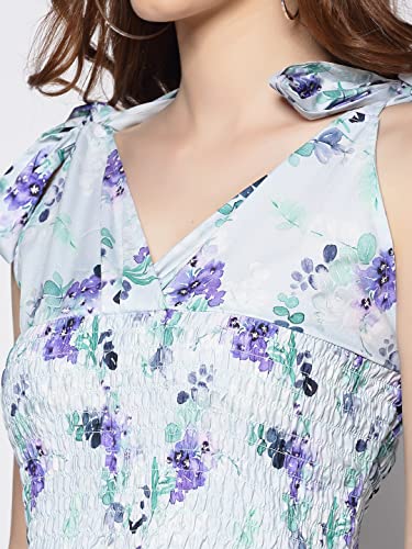 Image of Sera Women's Polyester Fit and Flare Maxi Dress