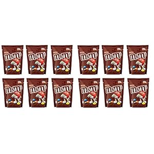 12x M&M’S Chocolate confetti met chocoladezakje met 200 g bonbons
