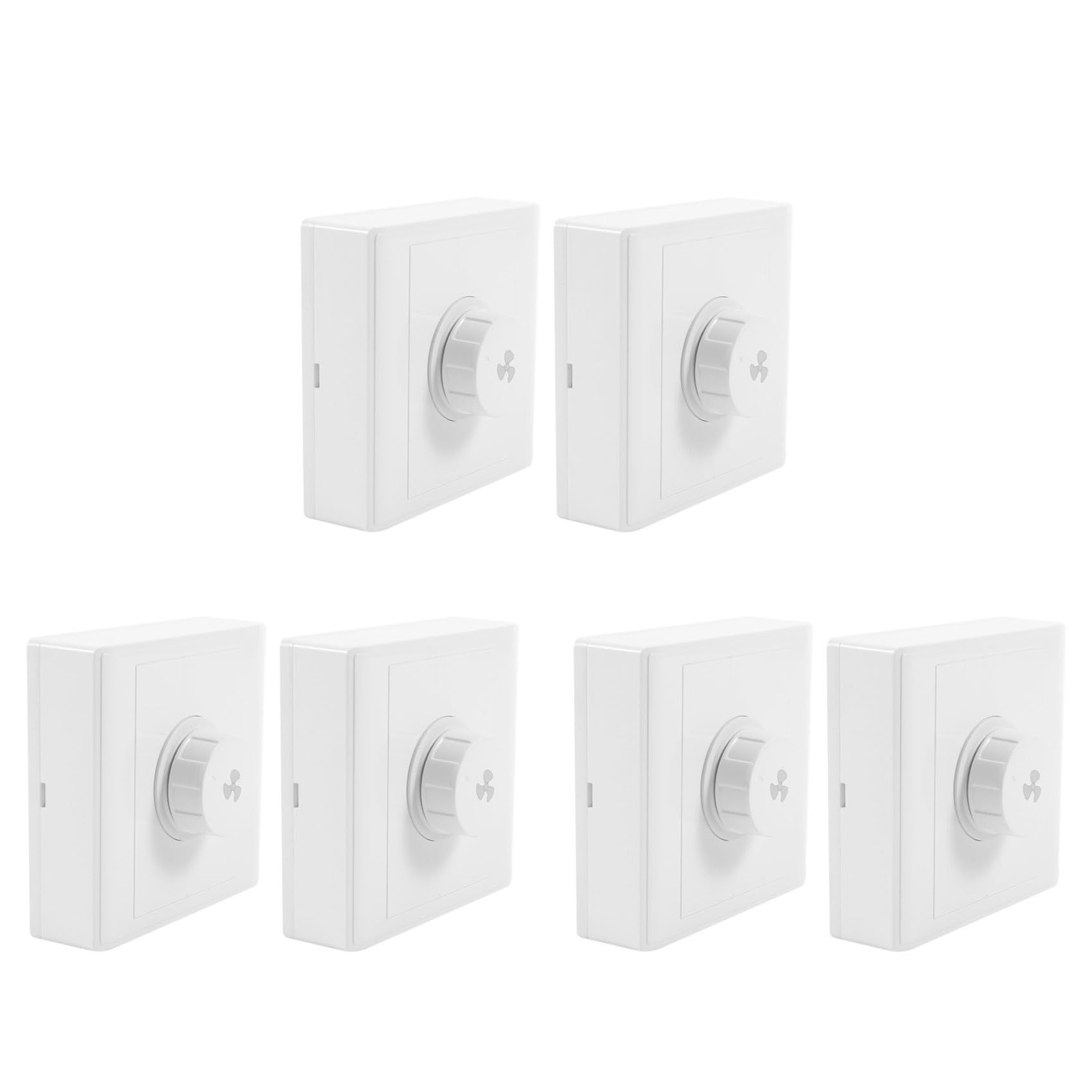 Jnchdghwa 6Pcs Ceiling Fan Stepless Speed Governor Mounted Fan Speed Switch