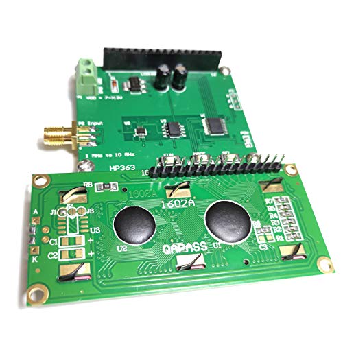 Taidacent Medidor de Potência Calibração Medição de Potência 1Mhz ~ 10Ghz -50~0Dbm Valor de Atenuaçã