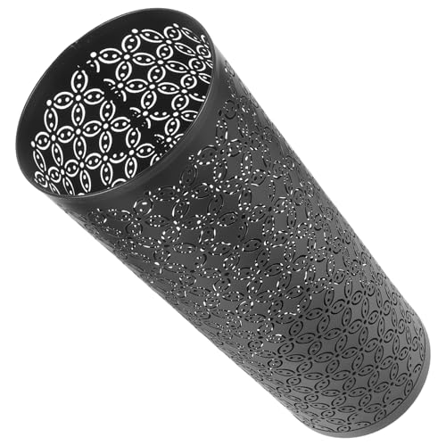 Porte-parapluie fer robuste grand seau de rangement pour entrée de maison