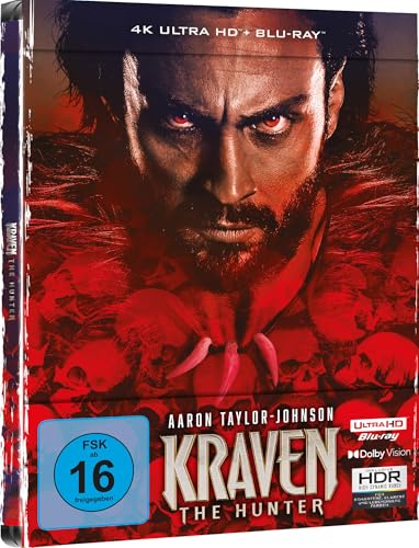 Kraven the Hunter – 4K Blu-ray (UHD + Blu-ray Disc)