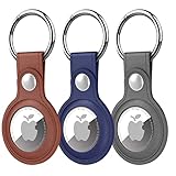 Diruite 3-Stück Keyring für Apple AirTag Schutzhülle Pendant,Locator Tracker Abdeckung Case Cover...