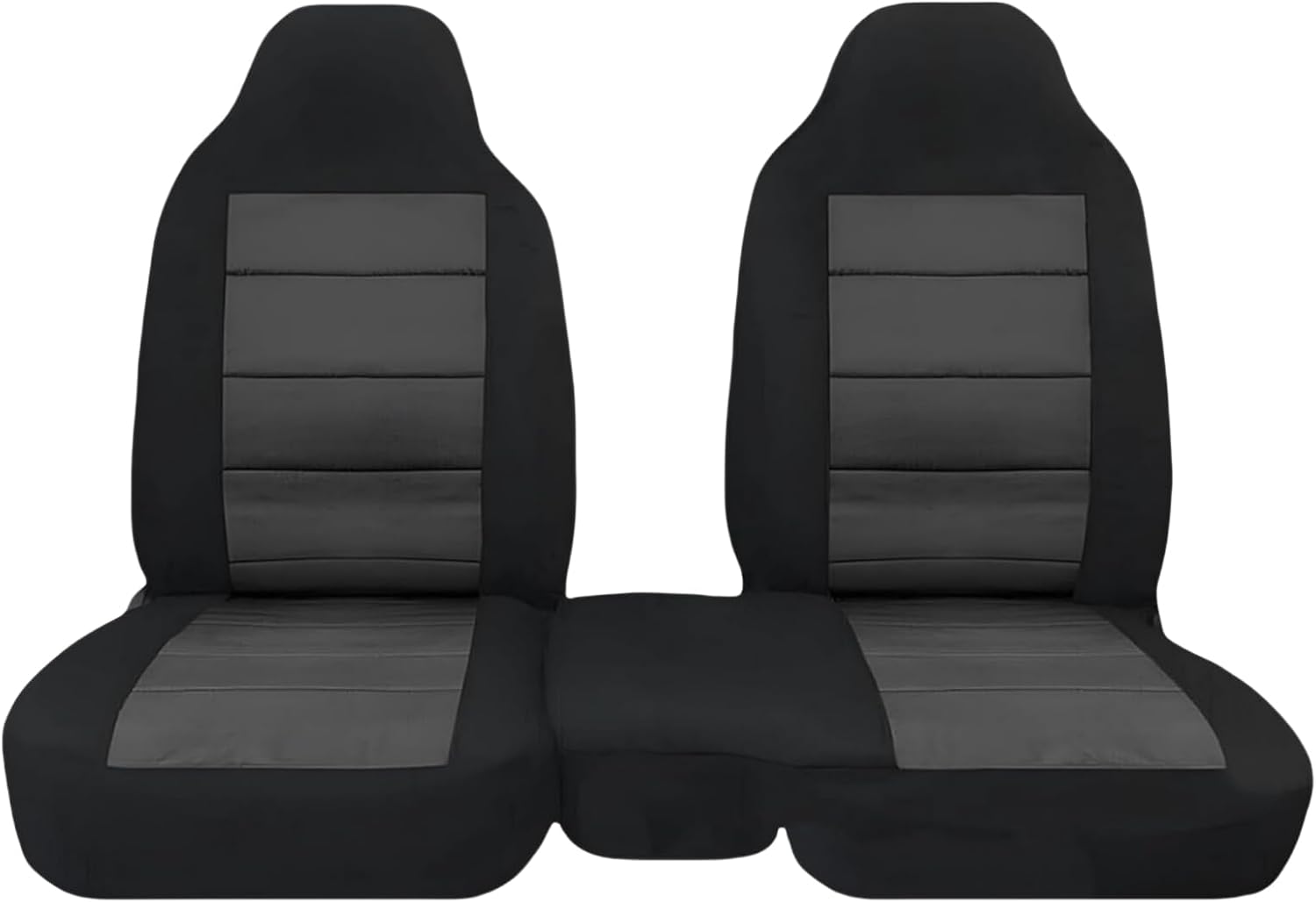 Front Car Seat Covers for 1998-2003 Ford Ranger, Custom-Fit Front High Back 60/40 Split Bench Seat Covers, Replacement Front Car Seat Protective Covers