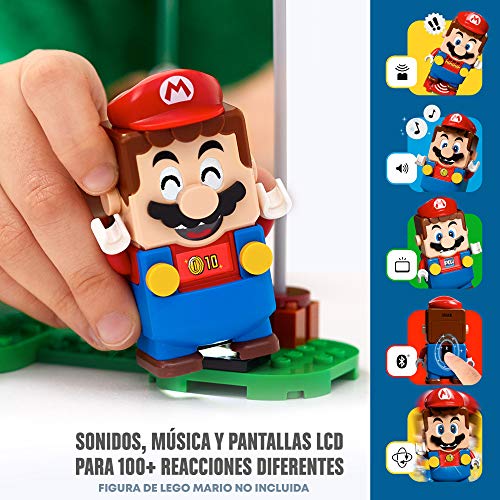 LEGO 71364 Super Mario Set de Expansión: Lava letal de ROCO, Juguete de Construcción para Niños +6 años con 2 Mini Figuras