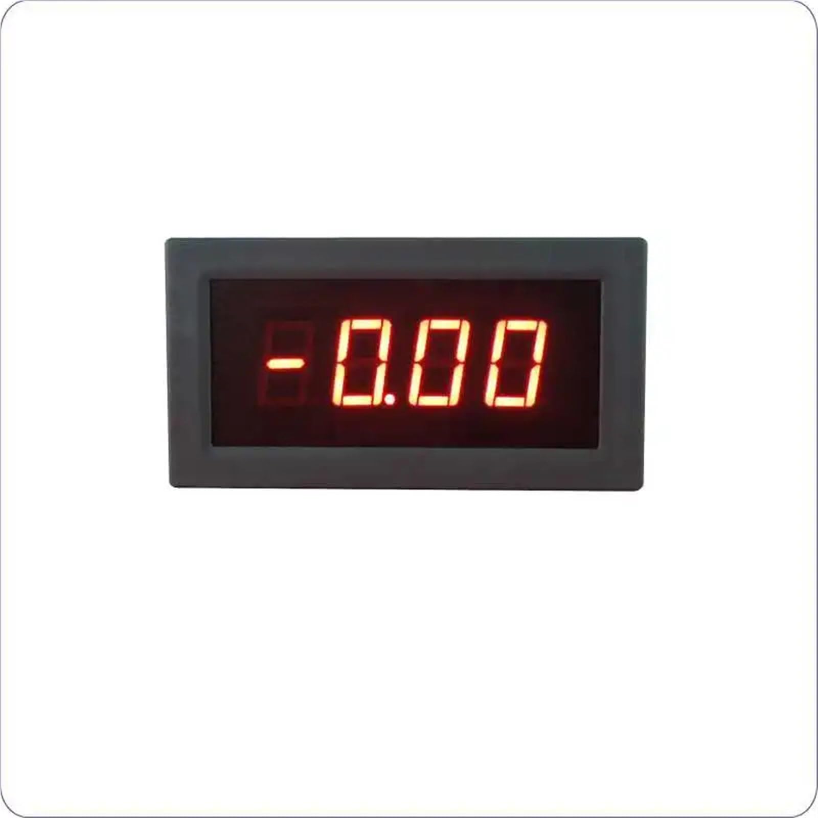 1 Stücke YB5135Bi 3 1/2 Isolationsvoltmeter LED Digital DC Spannungsmesser 20mV/200mV/2V/20V/200V/500V Panelmeter Spannungsmonitor Voltmetre(Red,DC20MV_POWER SUPPLY DC5V)