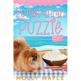Pomeranian Puzzle Audiolibro Por Molly Maple arte de portada
