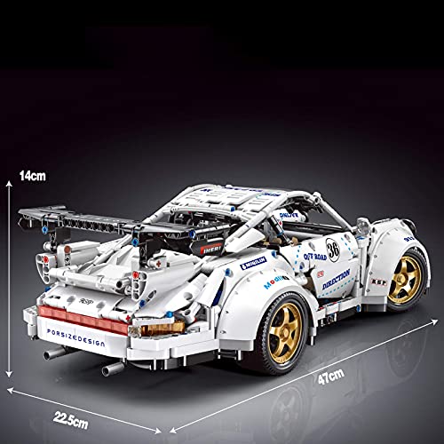 QIXIAOCYB XSuper Technische Auto-Fernbedienung, 2125 Stück, RC Supersportwagen, Bausteine, Modell, DIY Fahrzeug… – Bild 4