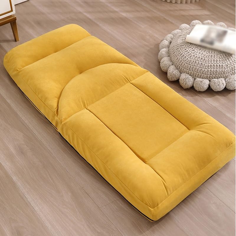 Two-fold Bay Window Foldable Lazy Sofa Tatami Single Back Balcony Lounge Chair image 5