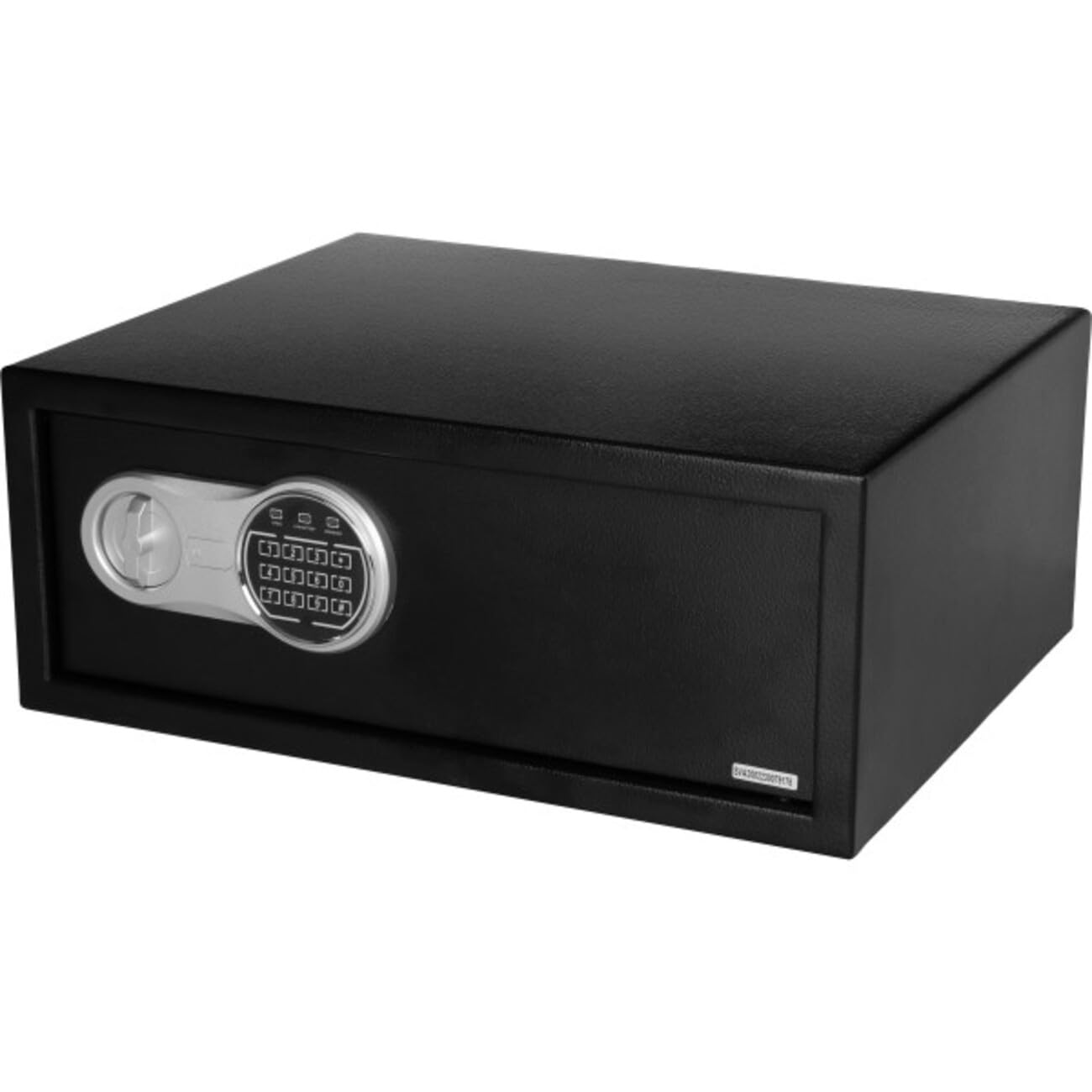 ●【4点セット】MOBIGARDEN_Commander 185(黒) Stalwart Digital Safe Box with Keypad and 2 Keys, Black, 19.75x15