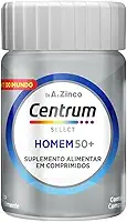 Centrum NOVO Homem 50 Mais Multivitaminico, com Vitamina D, Vitamina B12, Calcio e Magnesio, 30 Comprimidos