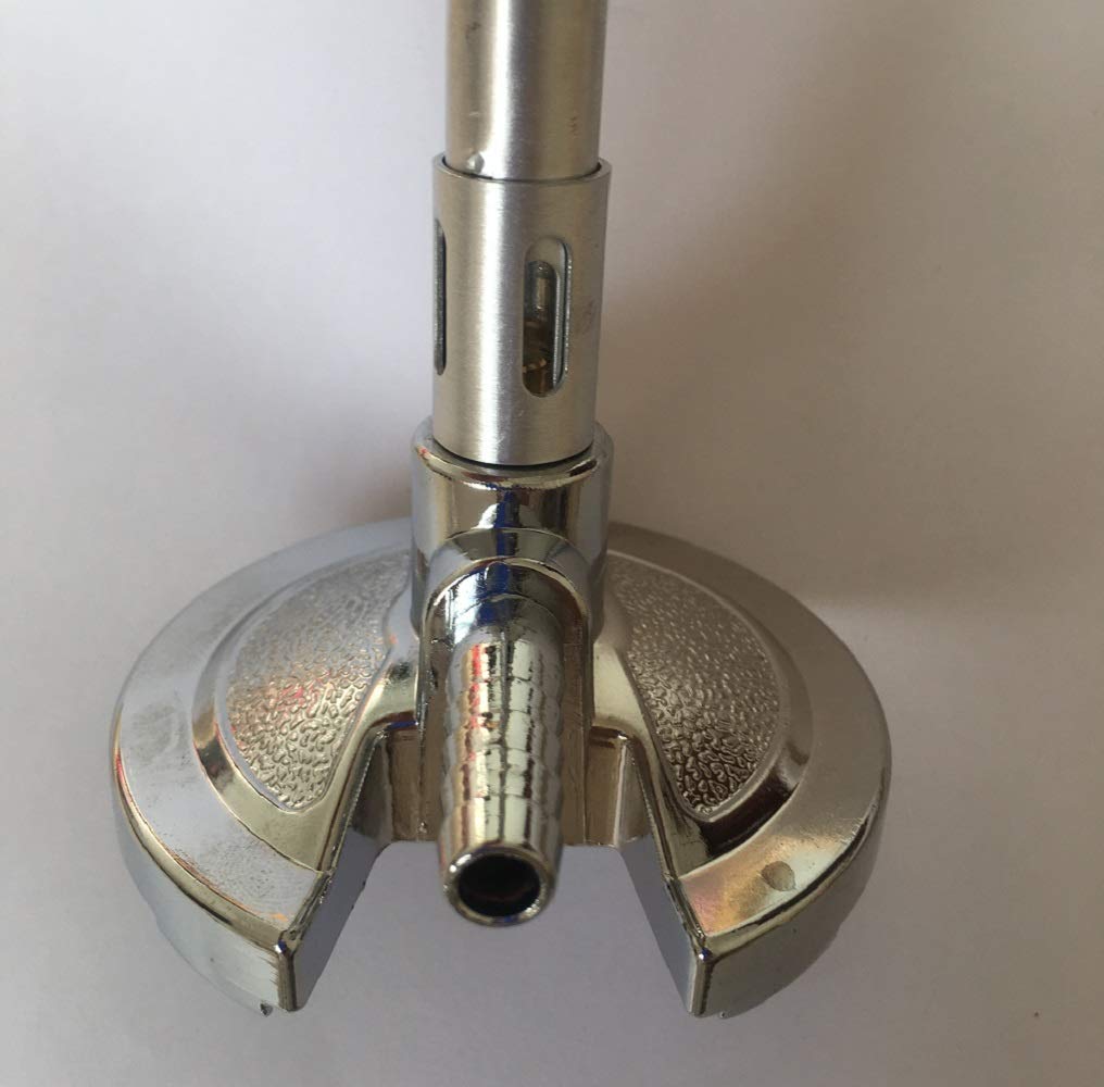 Buy Lab Bunsen Burner, Air & Gas Adjustment with Flame Stabilizer for