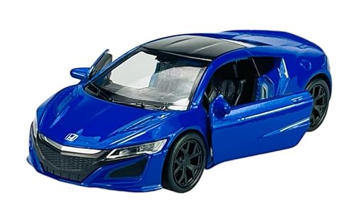 Welly Honda Acura NSX Coupe niebieski od 2016 1/34-1/39 metalowy model samochodu Die Cast nowy w skrzynce