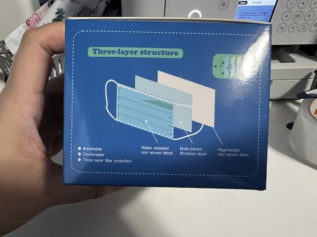 Disposable Face Masks - BlUE - 50PCS