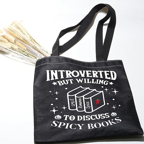 Bolso Tote para lectores de novelas oscuras miniatura 7