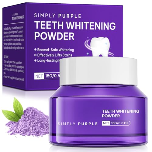 Enamel-Safe Teeth Whitening Powder - Hydroxyapatite - Gentle on Teeth - No Sensitivity Formula - Removes Stains - Long-Lasting Freshness - Breath Freshening Whitening Powder- 15g