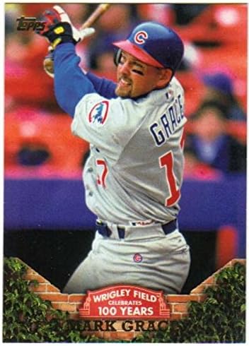 2016 Topps Topps 100 Years at Wrigley #WRIG-26 Mark Grace Chicago Cubs Baseball Card
