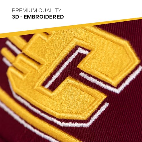 Gorra bordada ajustable Central Michigan University miniatura 3