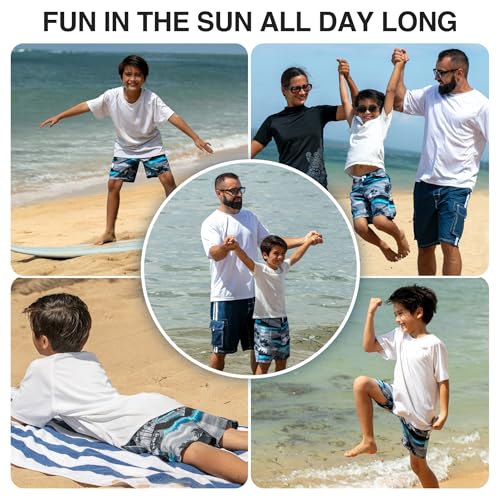 Image of Kanu Surf Boys' Avalon Quick Dry UPF 50+ Beach Swim Trunk