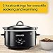 Crock-Pot Slow Cooker | Removable Easy-Clean Ceramic Bowl | 3.7 L (3-4...
